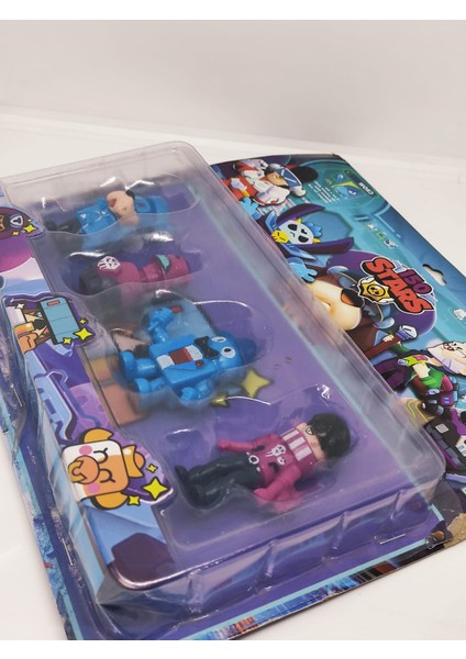 Brawl Stars Figures 4'lü Karekter Set