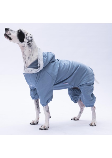 Siyah Kürklü Orta Büyük Tulum Yağmurluğu(18-40 kg Arası Orta Büyük Irklar) fiyatları