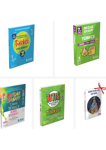 7.Sınıf Türkçe Seti. Hedef Planlama Hediyeli !!
