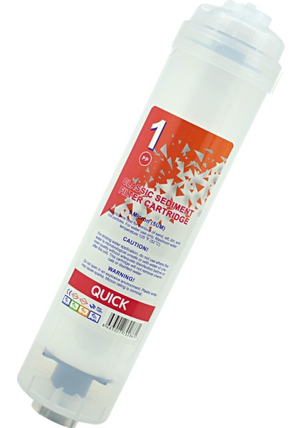 Su Arıtma Cihazı 5 Micron Inline Tortu Filtresi 2" Inç