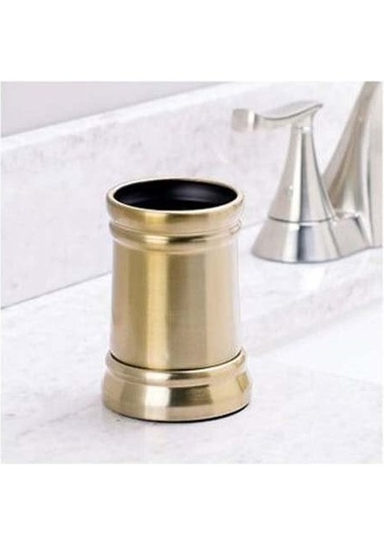 İnterDesign 3528 Sutton Diş Fırçalık Pirinç Sarı