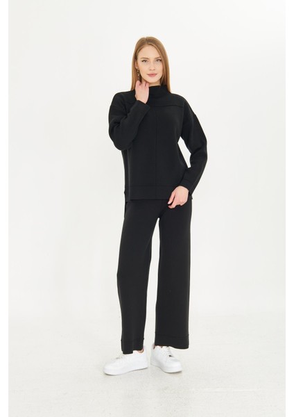 Kadın Düz Oversize Alt Üst Takım 1308 fiyatları