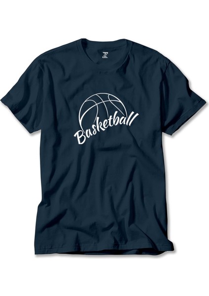 Basketball Season Lacivert Tişört