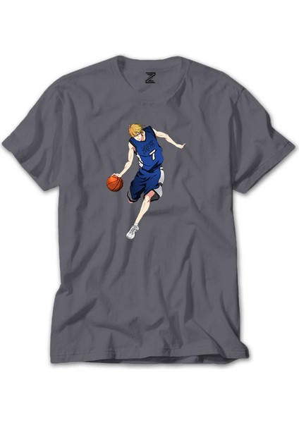 Anime 7 Baller Gri Tişört