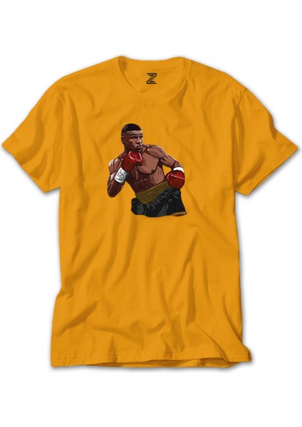 Mike Tyson Wbc Fight Sarı Tişört