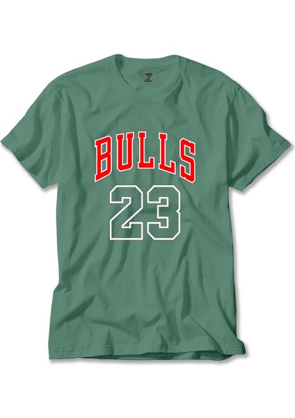 Chicago Bulls 23 Yeşil Tişört
