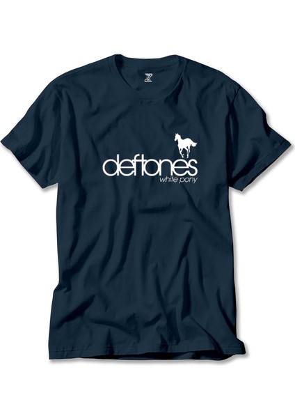 Deftones White Pony 2021 Lacivert Tişört