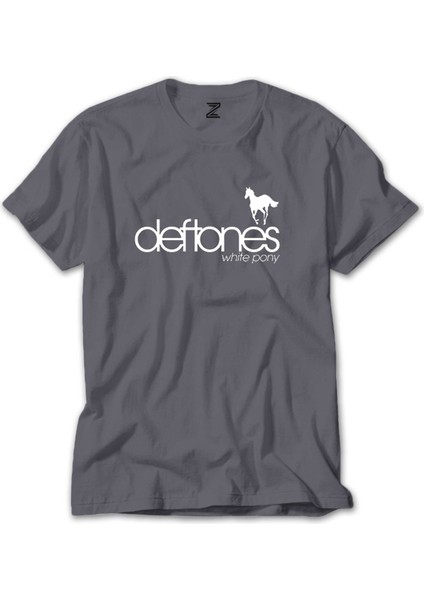 Deftones White Pony 2021 Gri Tişört