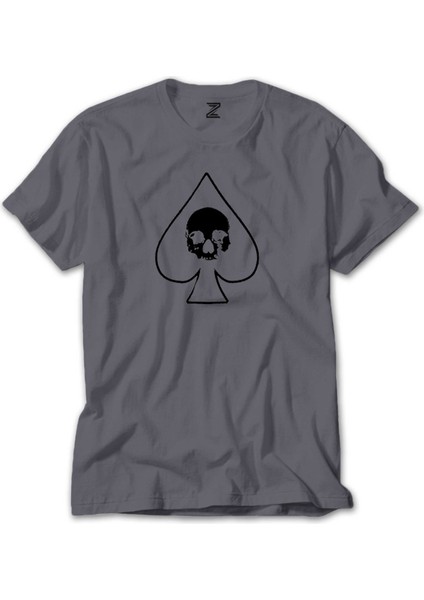 Motörhead Ace Of Spades Maça Gri Tişört
