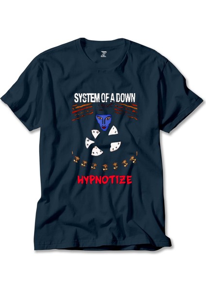 System Of A Down Hypnotize Lacivert Tişört