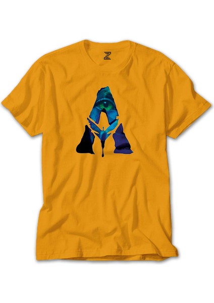 Avatar The Way Of Water Logo Sarı Tişört