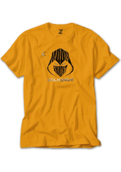 Moon Knight Logo Sarı Tişört