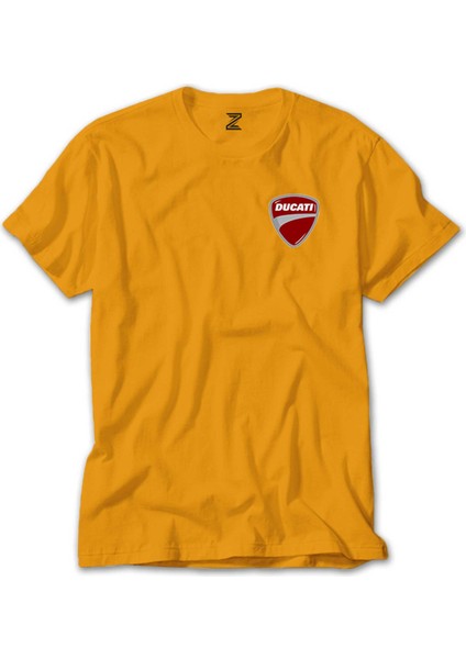 Ducati Multistrada Logo Sarı Tişört