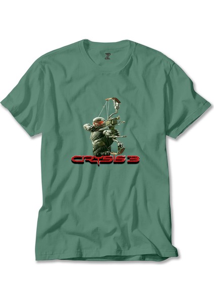 Crysis Three Bowman Yeşil Tişört
