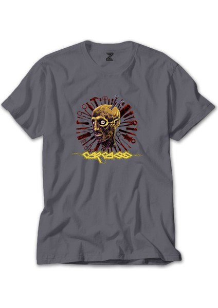 Carcass Surgical Steel Gri Tişört
