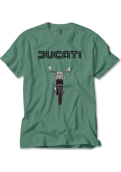 Ducati Scrambler Eıcma Yeşil Tişört