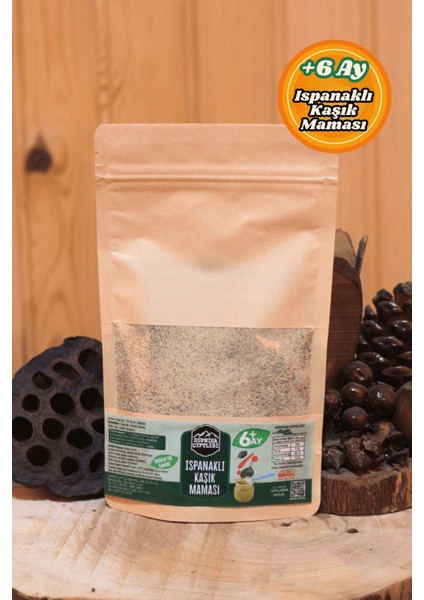 Ispanaklı Kaşık Maması 100G + 6 Ay