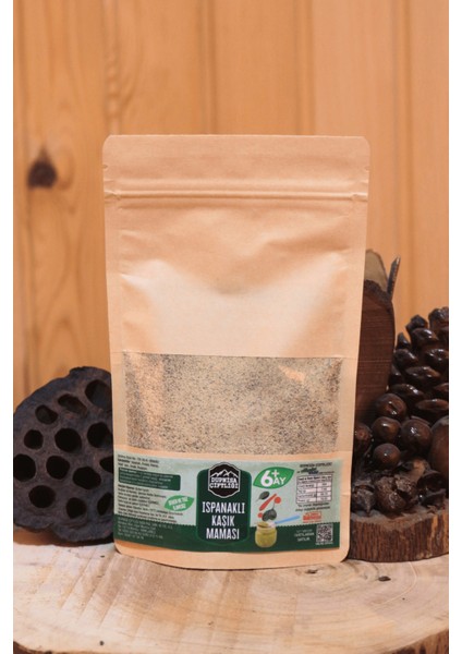 Ispanaklı Kaşık Maması 100G + 6 Ay