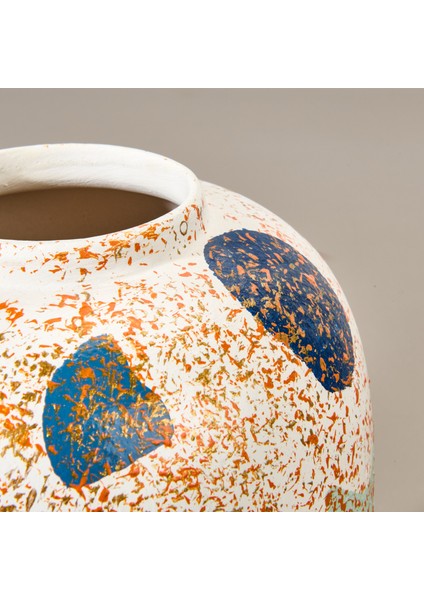 Deco Geo Vazo - Renkli - 25 cm