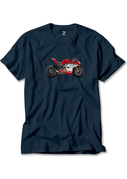 Ducati 1299 Ducati Panigale V4 Lacivert Tişört