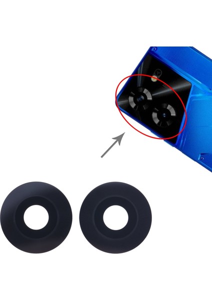 Tecno Uyumlu Pova 5 Kamera Lensi Cam LH7N