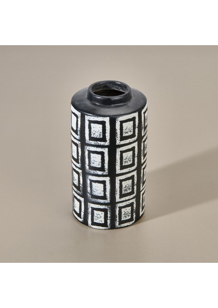 Deco Arty Vazo - Siyah - 24 cm