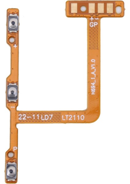 Tecno Uyumlu Pova On Off Yan Ses Power Film Flex Ld7, LD7J