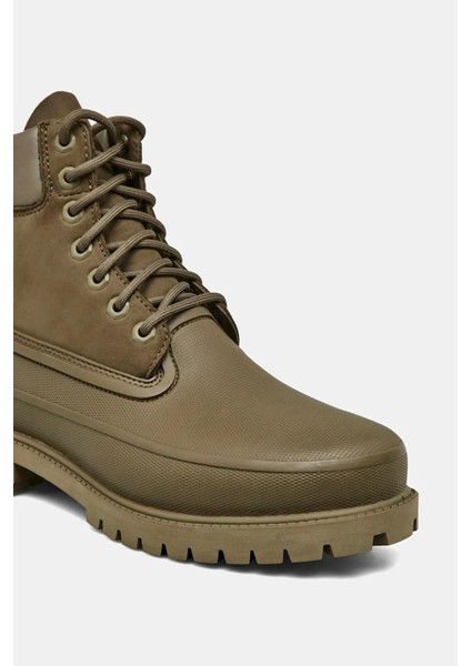 Heritage 6 In Waterproof Boot Olive Nubuck