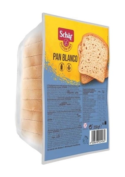 Glutensiz Pan Blanco 250 gr