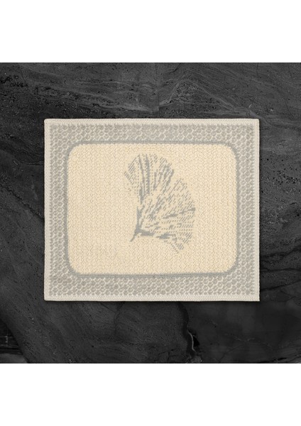 Soft Melagne 2'li Banyo Paspası - Bej - 60 x 100 cm + 50 x 60 cm