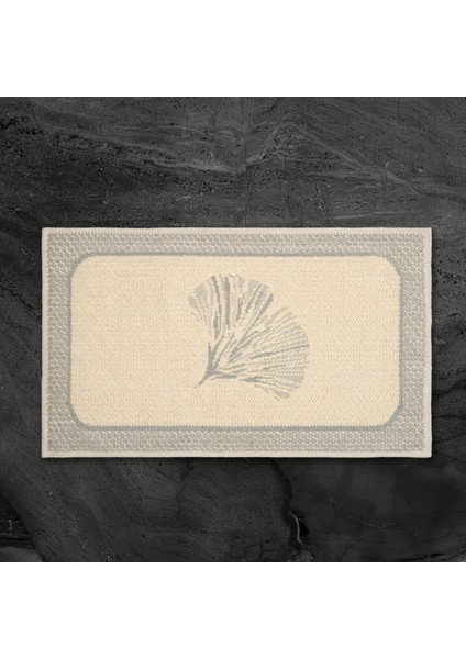 Soft Melagne 2'li Banyo Paspası - Bej - 60 x 100 cm + 50 x 60 cm