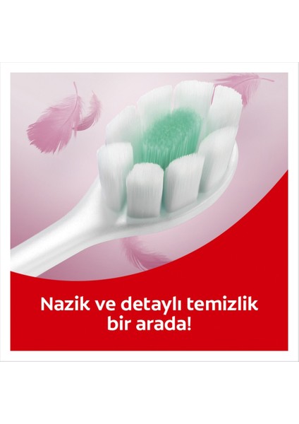 Optic White Kahve Çay ve Tütün Kullanıcıları Macunu 125ML+FOAMSOFT Diş Eti Masajı Fırça 2+2