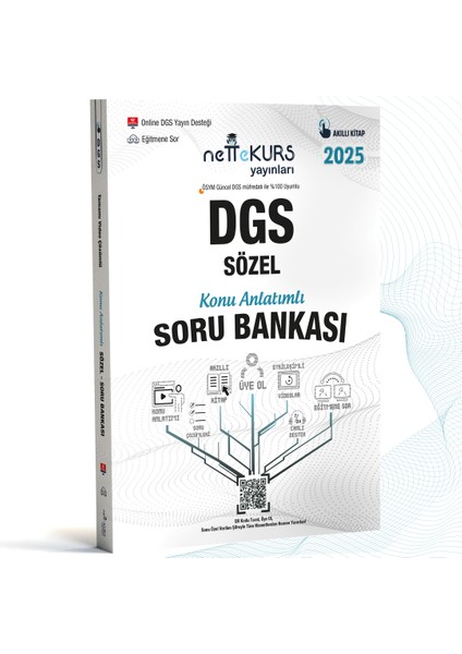 Dgs Sözel Konu Anlatımlı Akıllı Soru Bankası