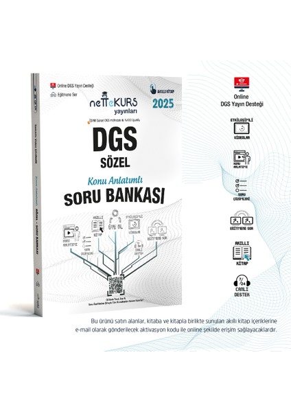 Dgs Sözel Konu Anlatımlı Akıllı Soru Bankası