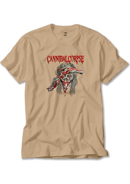 Cannibal Corpse Eyes Krem Tişört