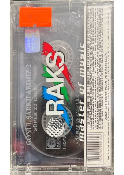 Gönül Şarkılarımız 2 Açılmamış Jelatininde Kaset fiyatları