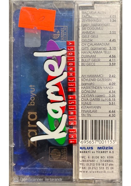 Zara Boyut Açılmamış Jelatininde Kaset fiyatları