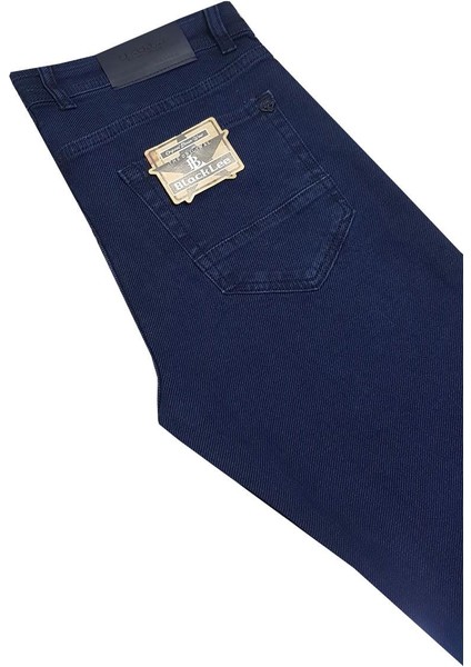 Black Lee Denim Regular Fit Likralı Erkek Kot PANTOLON-4845