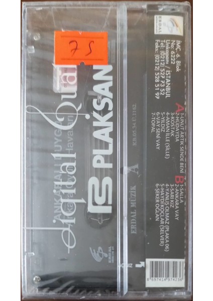 Ankaralı Duygu Salla Açılmamış Jelatininde Kaset
