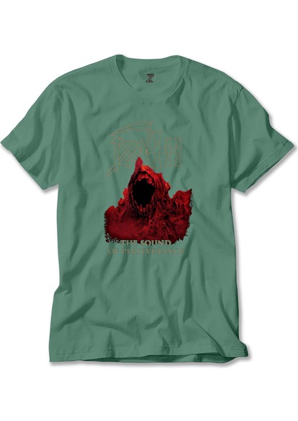 Death The Sound Of Perseverance 2 Yeşil Tişört
