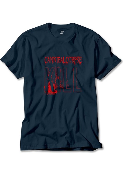 Cannibal Corpse Kill Lacivert Tişört