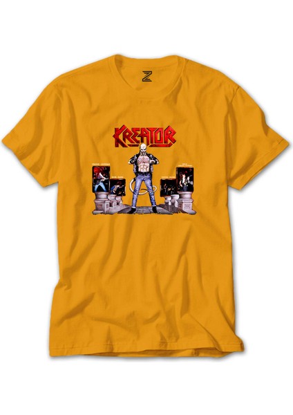 Kreator Terrible Certaint Sarı Tişört