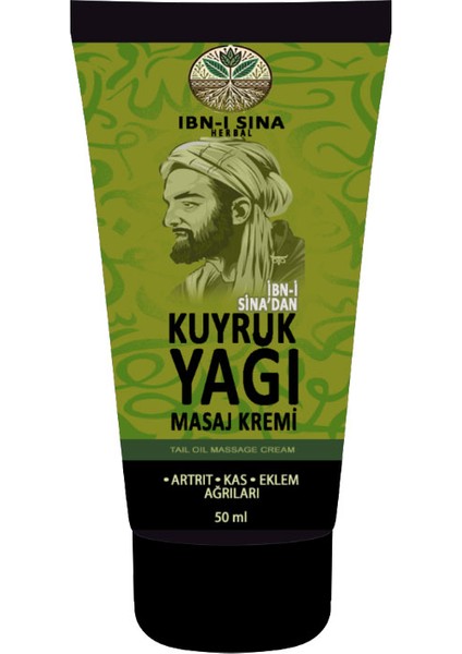 Kuyruk Yağı Sırt Bel Kas Iskelet Harici Uygulama Ağrıkremi 50ML Krem