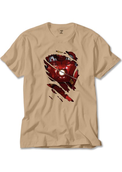 Iron Man Body Krem Tişört