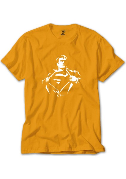 Superman Man Sarı Tişört