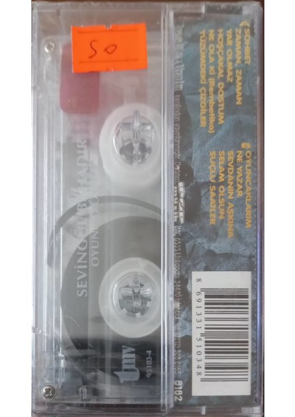 Sevingül Bahadır Oyuncaklarım Açılmamış Jelatininde Kaset