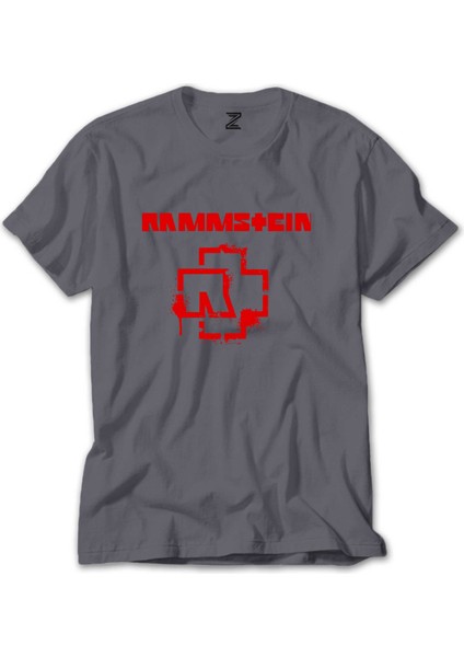 Rammstein Fly Gri Tişört