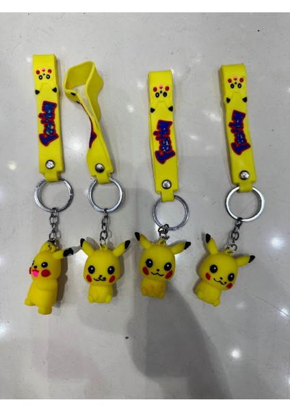 Anahtarlık Pokemon Orijinal Lisanslı Anahtarlık Pikachu Pikaçhu 1 ADET GÖNDERİM OLUR