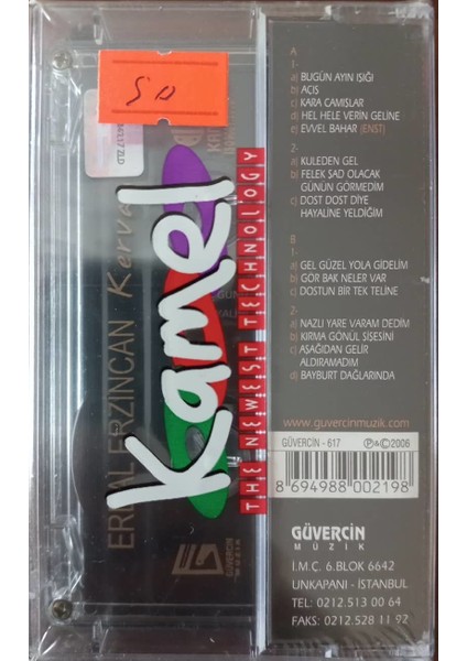 Erdal Erjincan Kervan Açılmamış Jelatininde Kaset fiyatları