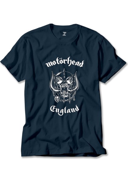 Motörhead England Lacivert Tişört